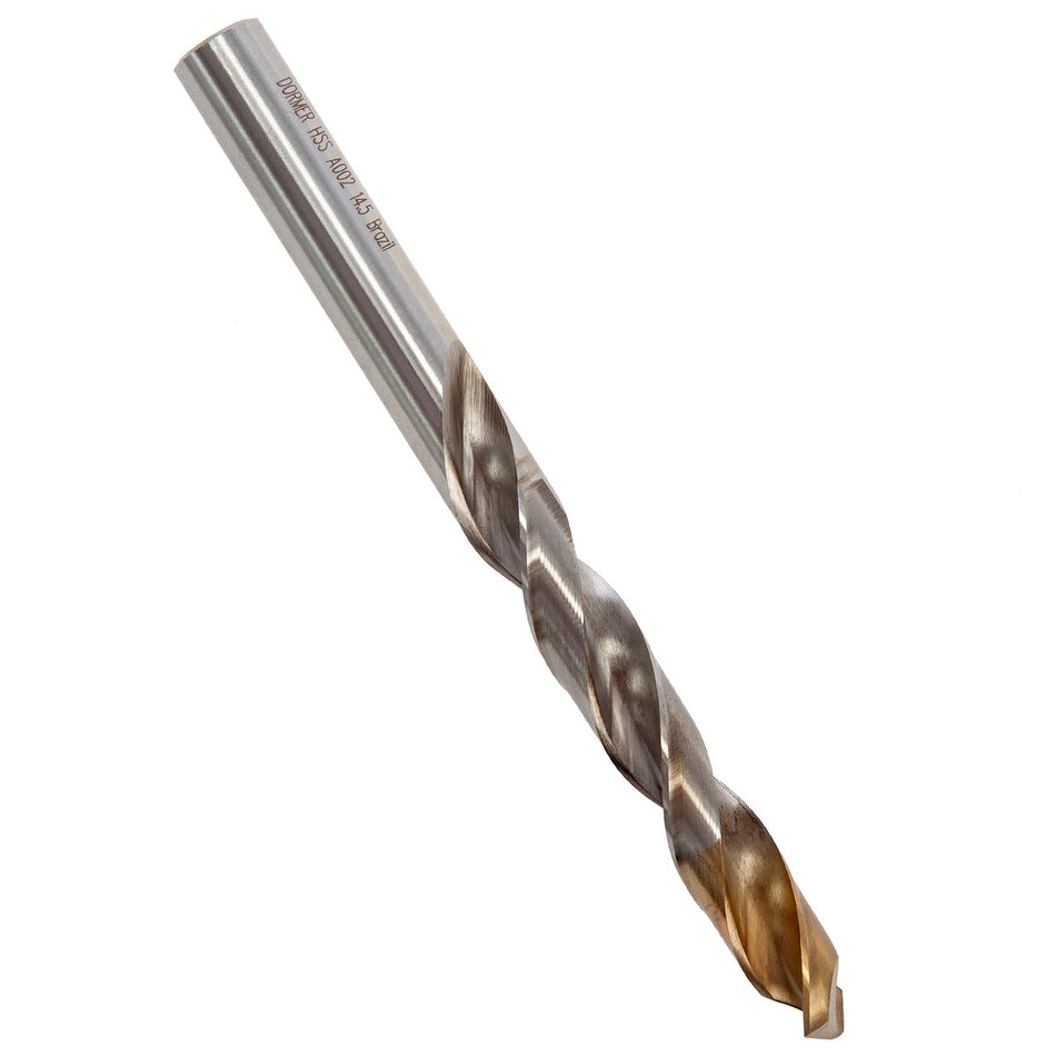 Dormer A002 HSS TiN Coated Tip Jobber Drill Bit 14.5mm