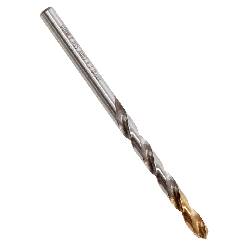 Dormer A002 HSS TiN Coated Tip Jobber Drill Bits 4.7mm (Box Of 10)