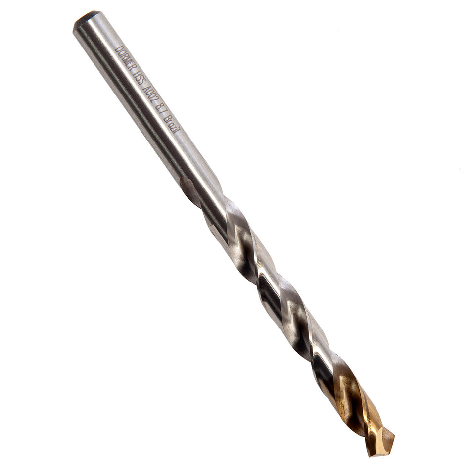 Dormer A002 HSS TiN Coated Tip Jobber Drill Bits 8.7mm (Box Of 10)