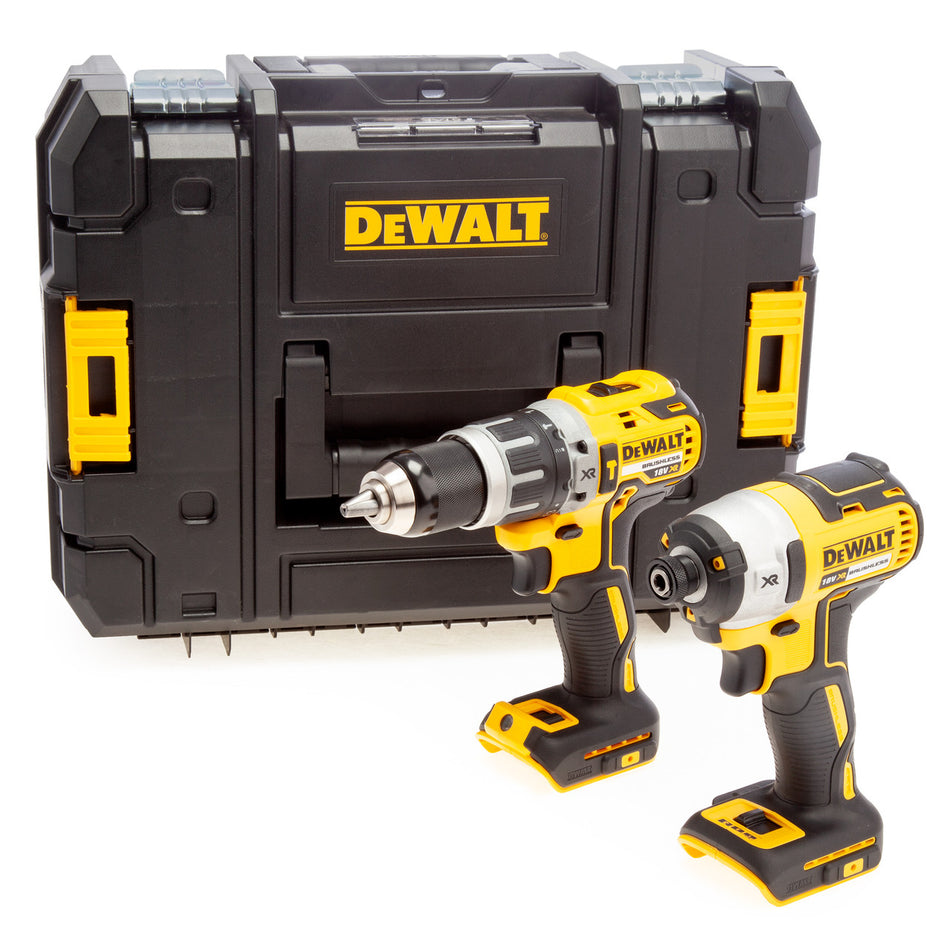 Dewalt DCK266T 18V XR Combi Drill & Impact Driver Twin Pack (Body Only) in TSTAK Box