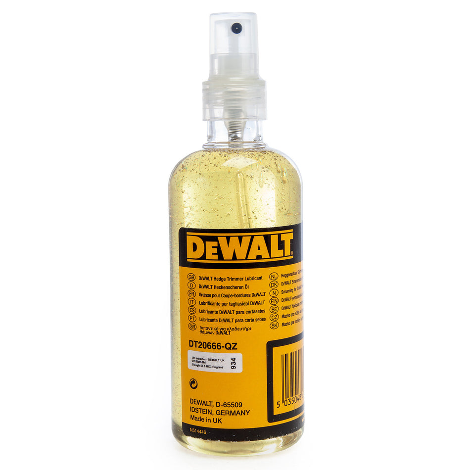 Dewalt DT20666 Hedge Trimmer Blade Lubricant 300ml