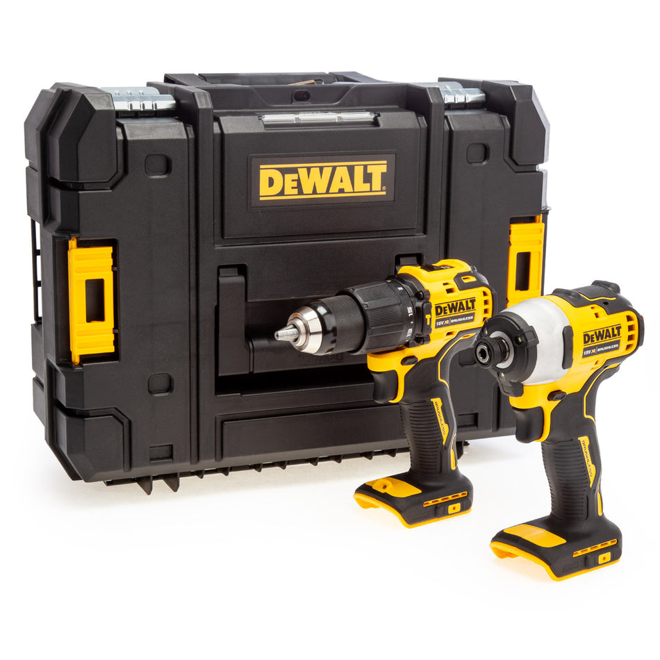 Dewalt DCK2062T 18V XR Combi Drill & Impact Driver Twin Pack (Body Only) in TSTAK Box