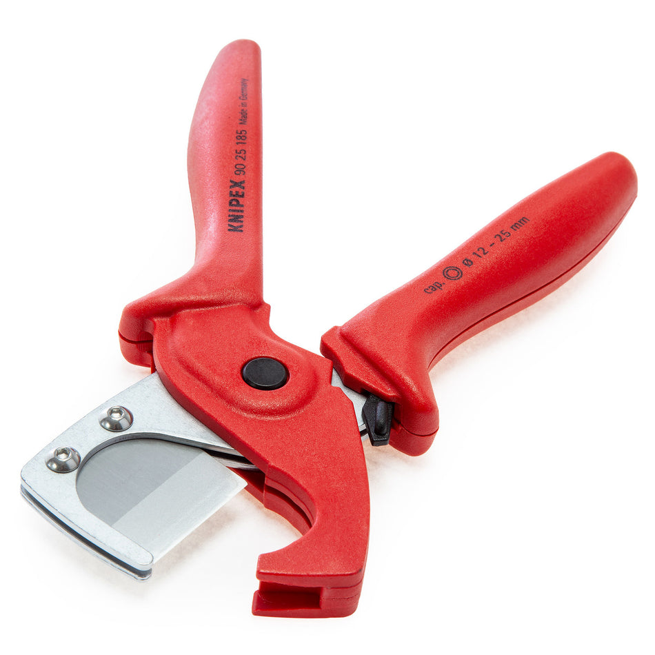 Knipex 9025185 Pipe Cutter for Plastic Composite Pipes 12 - 25mm