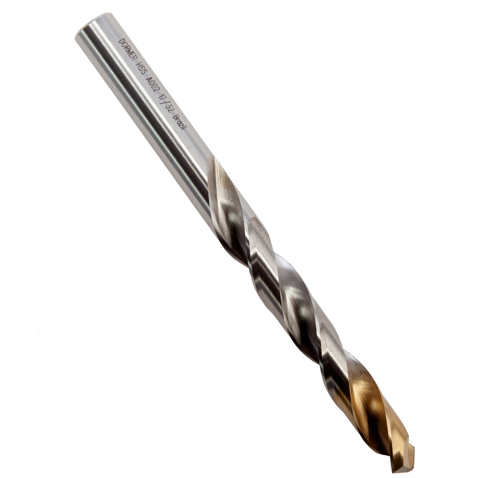 Dormer A002 HSS TiN Coated Tip Jobber Drill Bit 17/32in