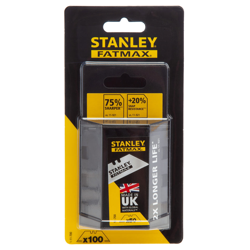 Stanley 1-11-700 FatMax Utility Blades (Pack Of 100)