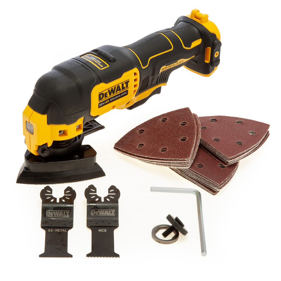 Dewalt DCS353N 12V XR Brushless Multi Tool with 28 Accessories (Body Only)