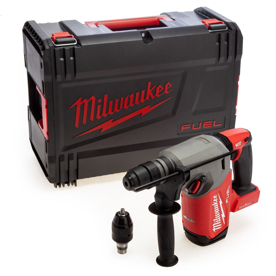 Milwaukee M18ONEFHX-0X FUEL 4-Mode 26mm SDS-Plus Hammer With FIXTEC Chuck and ONE-KEY (Body Only)