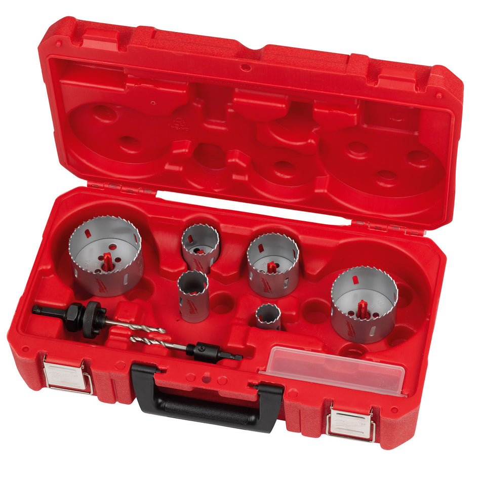 Milwaukee 4932464719 Bi-Metal Contractors Holesaw Set (10 Piece)