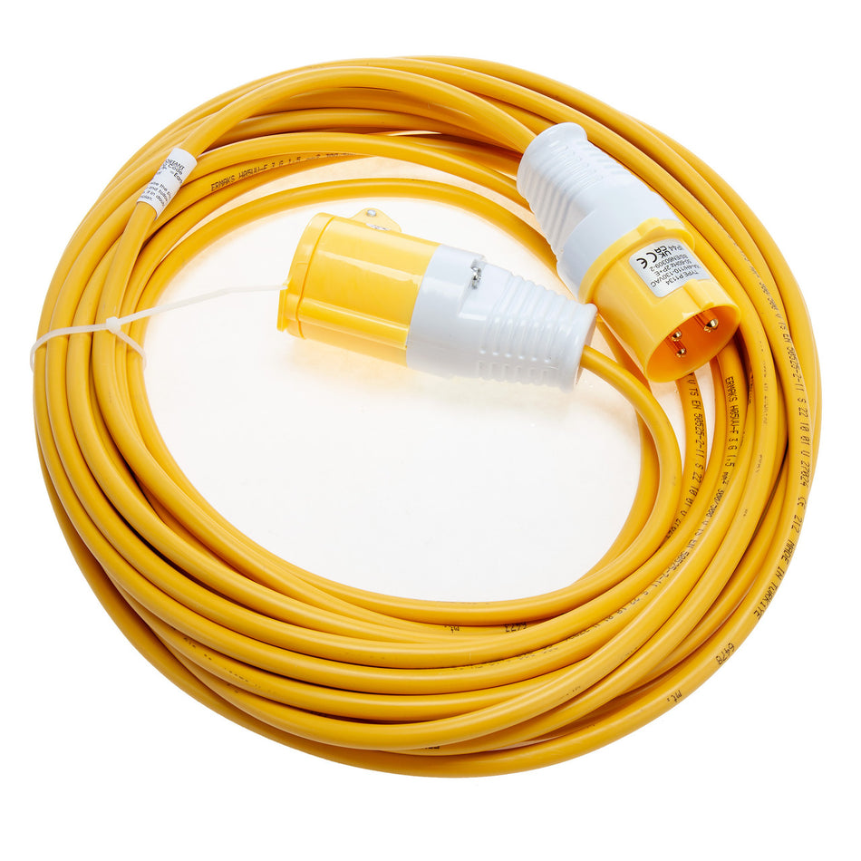 Connexion 10801 Extension Lead Cable 1.5mm 16 Amp 14 Metres (110V)