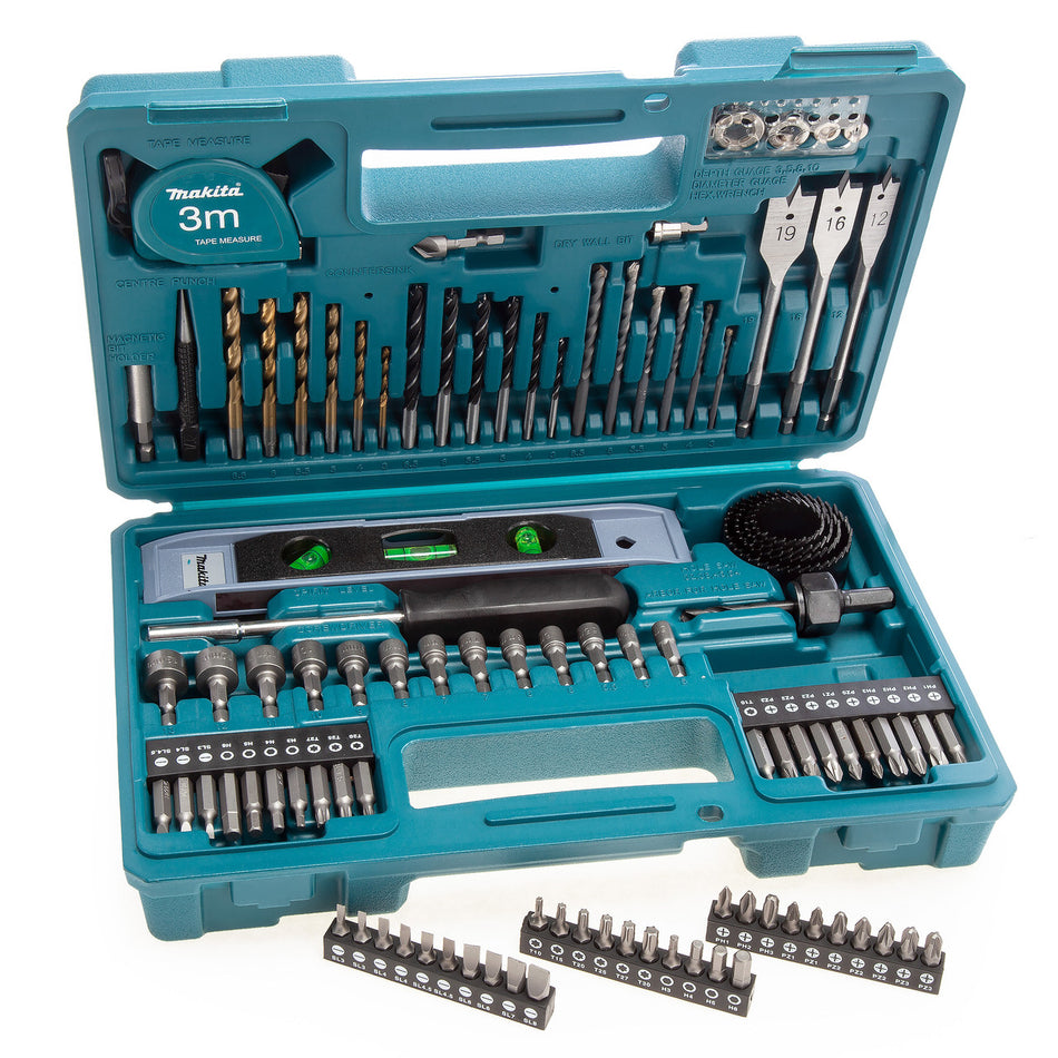 Makita E-10730 Drill & Screwdriver Bit Set (102 Piece)