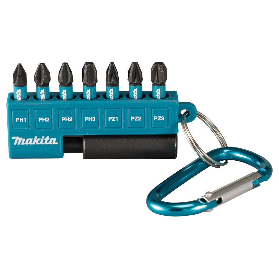 Makita E-11994 Impact Black Screw Bit Set (8 Piece)