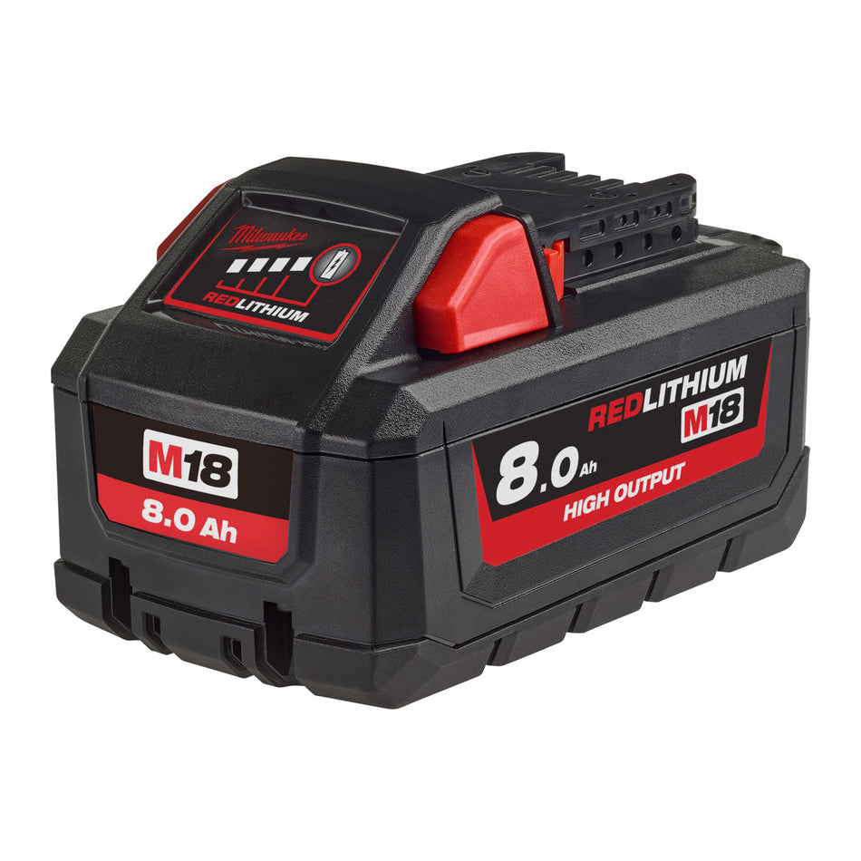 Milwaukee M18 HB8 REDLITHIUM High Output Battery 8.0Ah