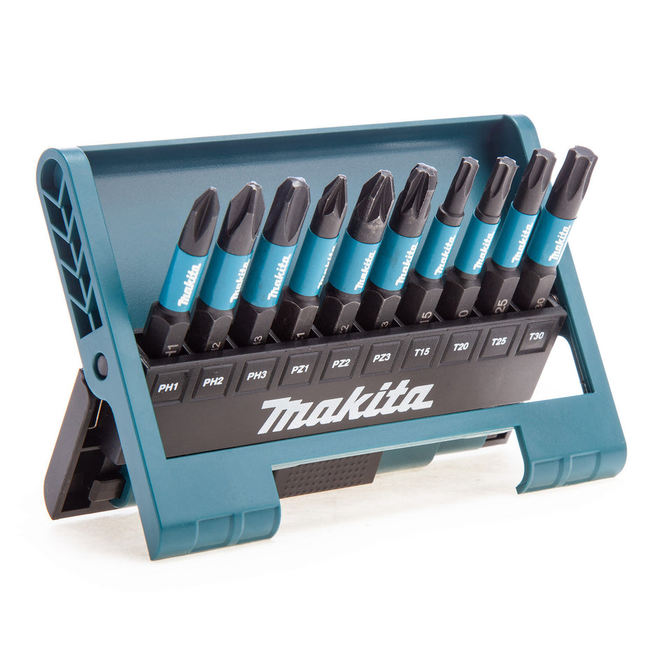 Makita E-12011 Impact Black 50mm Bit Set (10 Piece)