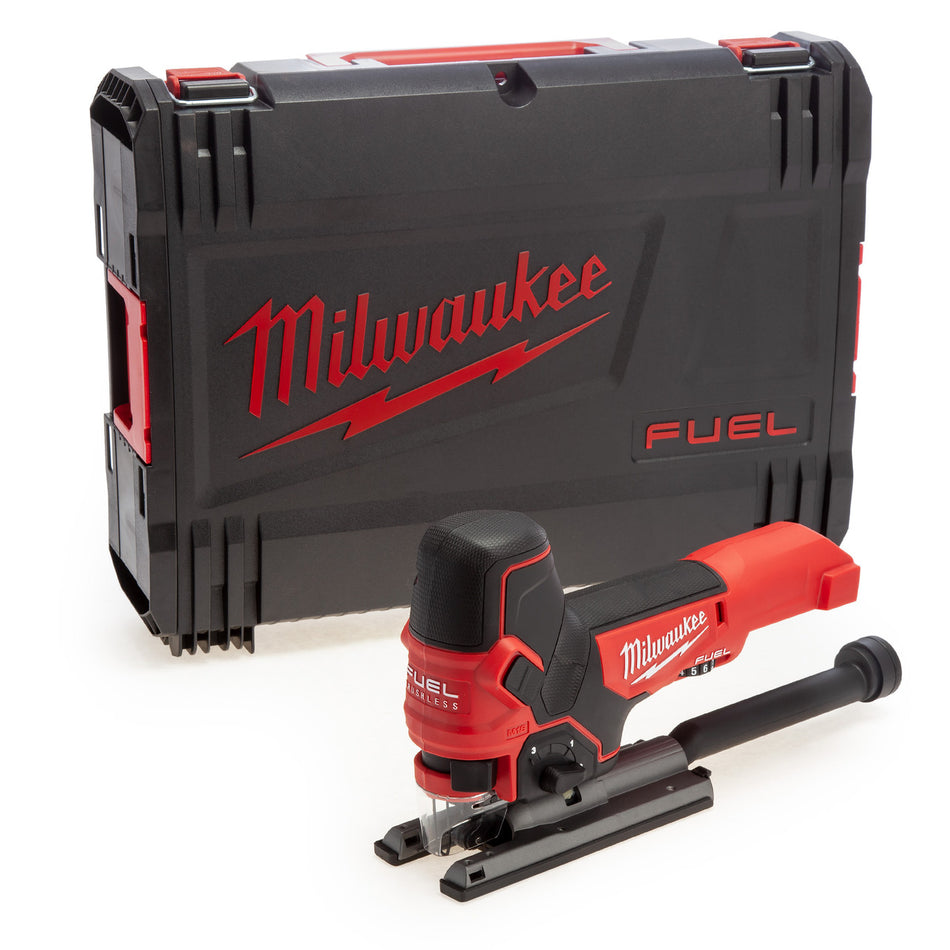 Milwaukee M18 FBJS-0X FUEL Body Grip Jigsaw (Body Only) in HD Box