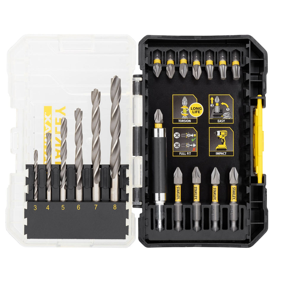 Stanley FatMax STA88554 Metal Impact Driving Set (19 Piece)