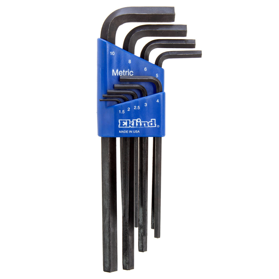 Eklind 10609 Metric Hex-L Long Series Key Set (9 Piece)