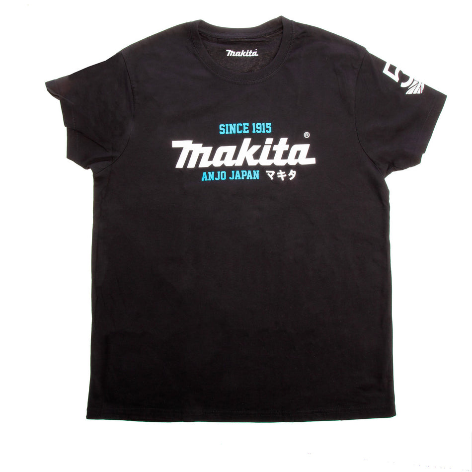 Makita 98P224-L 50th Anniversary T-Shirt in Black (Large)