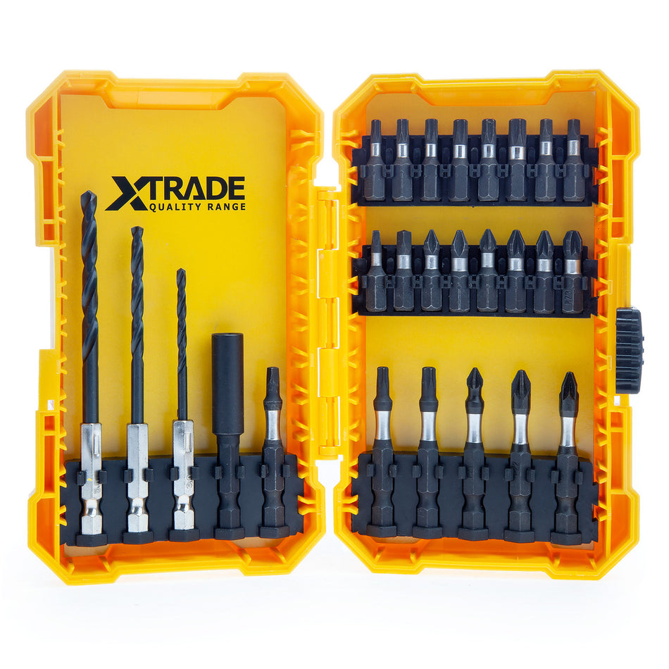 XTrade X0900074 Drill & Impact Drive Set (26 Piece)