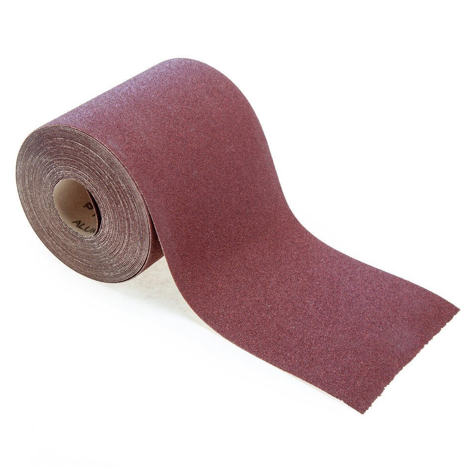 Abracs ABS11510100 Sandpaper Roll 100 Grit 115mm x 10m