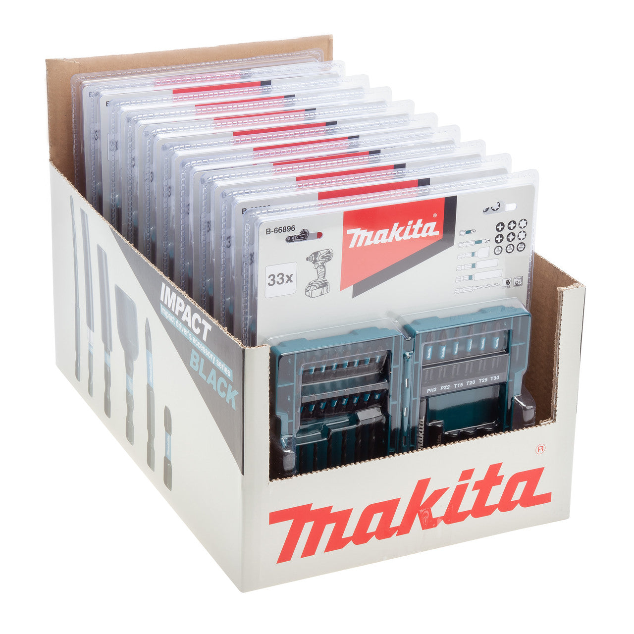 Makita B-66896 Impact Black Screwdriver Bit Set (33 Piece) – ToolShop Ltd