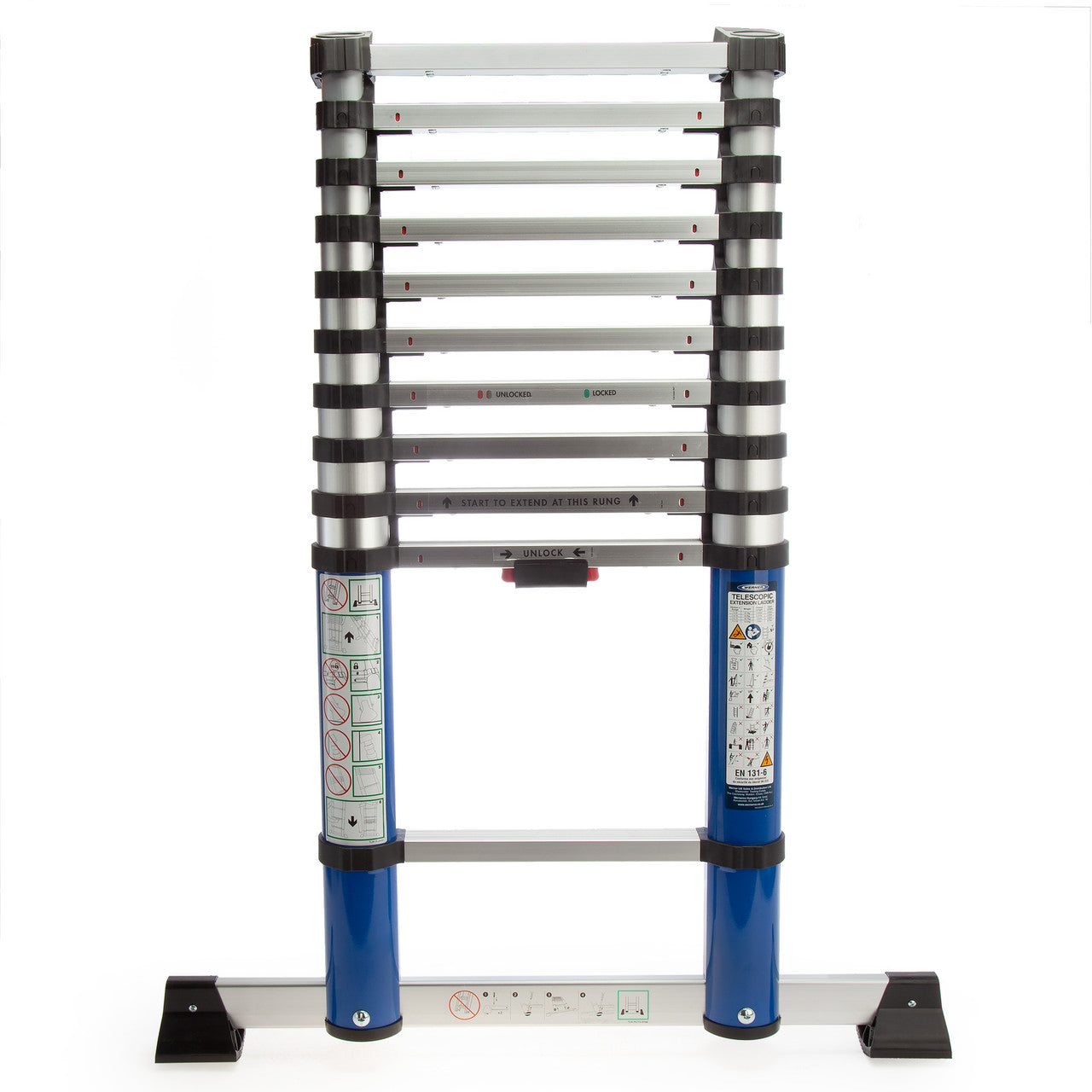 Werner 8703220 Aluminium Telescopic Extension Ladder 3.2m – ToolShop Ltd