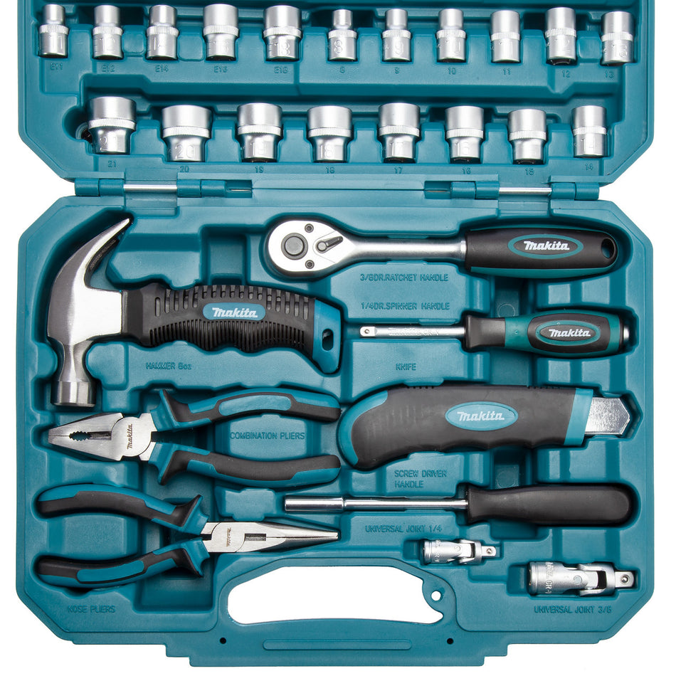 Makita E-10899 Hand Tool Set (76 Piece)