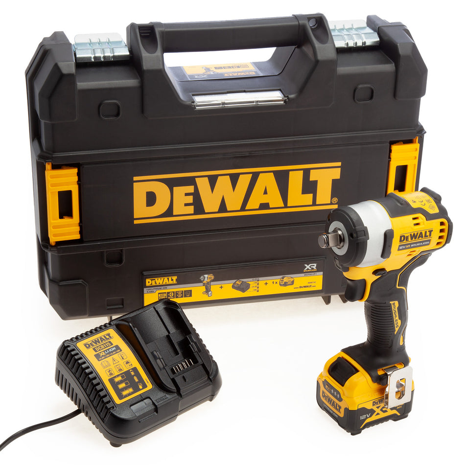 Dewalt DCF901P1 12V XR Brushless 1/2" Impact Wrench (1 x 5.0Ah Battery)