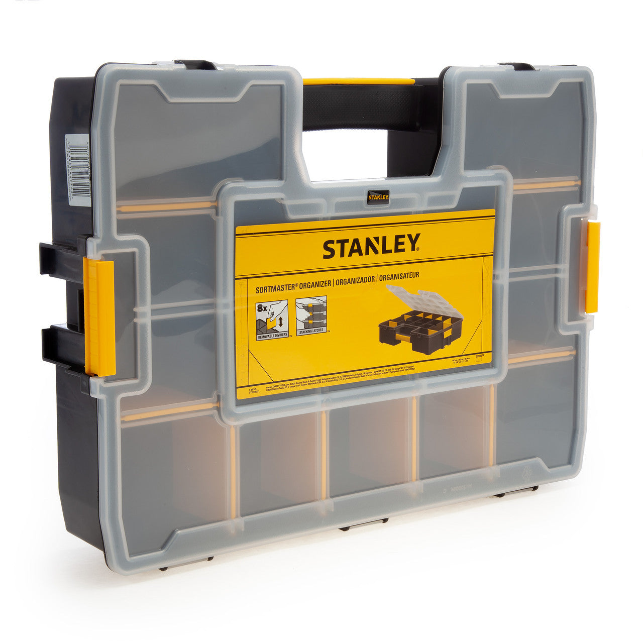 Stanley 1-92-748 Professional Shallow Organiser with 25 Compartments